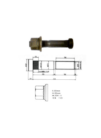 FA8307 VITE PER PNEUMATICI