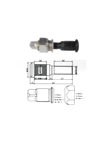 FA8310 VITE PER PNEUMATICI