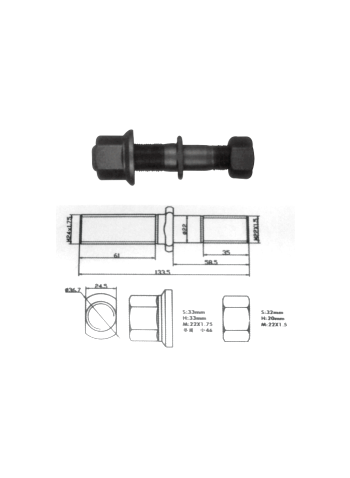 FA8312 VITE PER PNEUMATICI