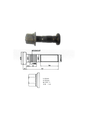 FA8316 VITE PER PNEUMATICI